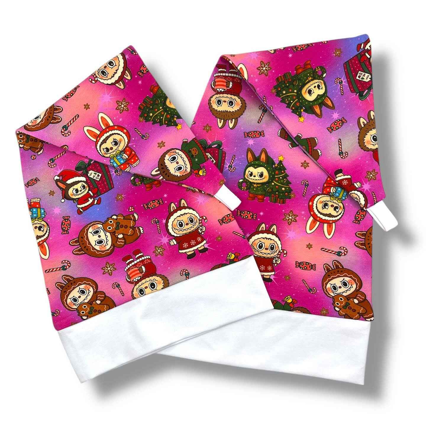 Rosa jul monster tomteluva