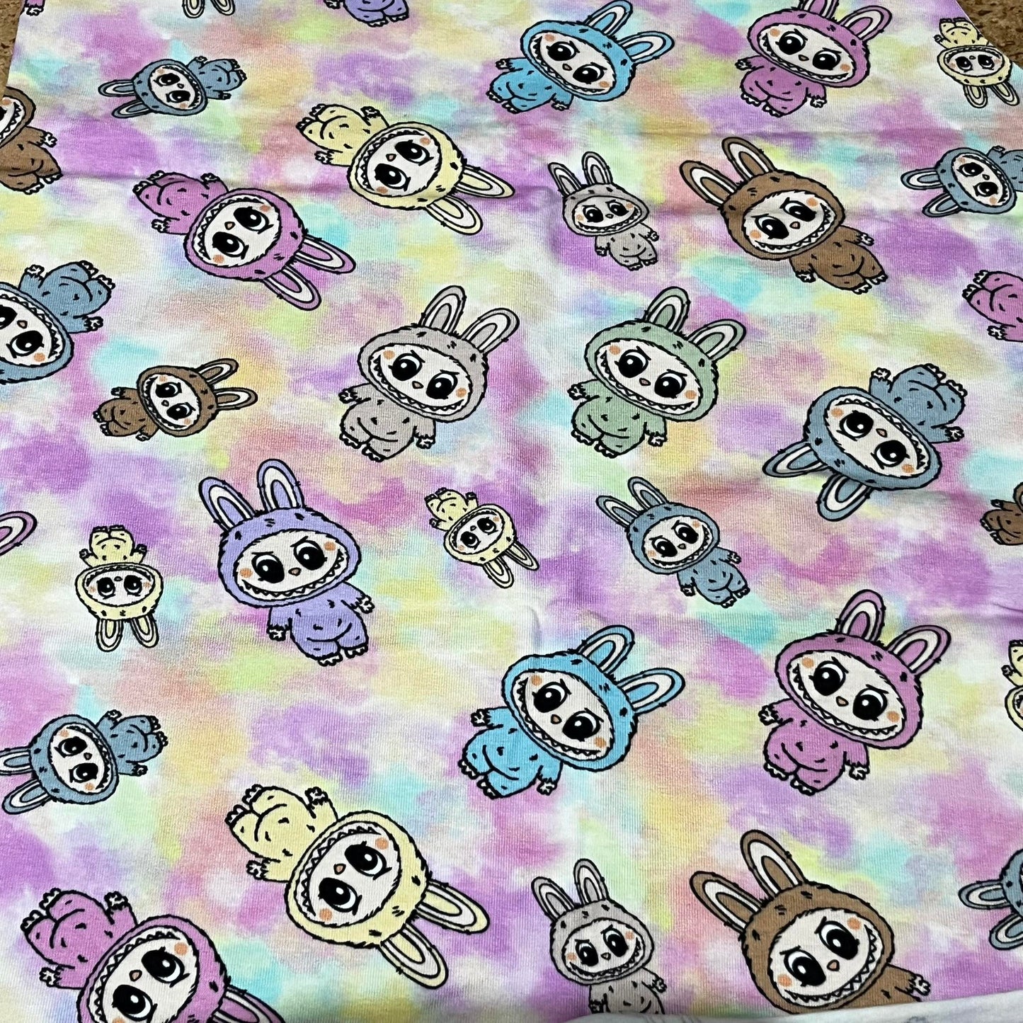 Ombre monster jersey - 0,6 x 0,6 + extra