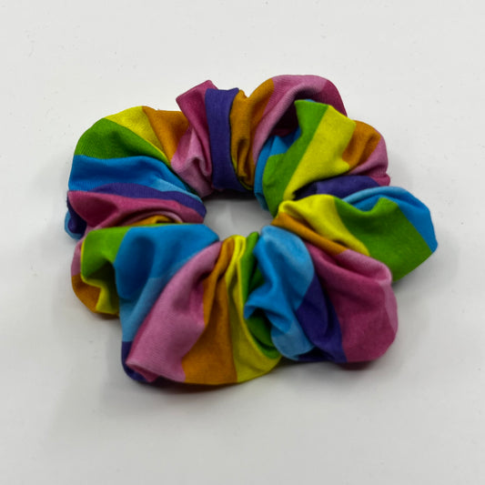 Karamellränder scrunchie