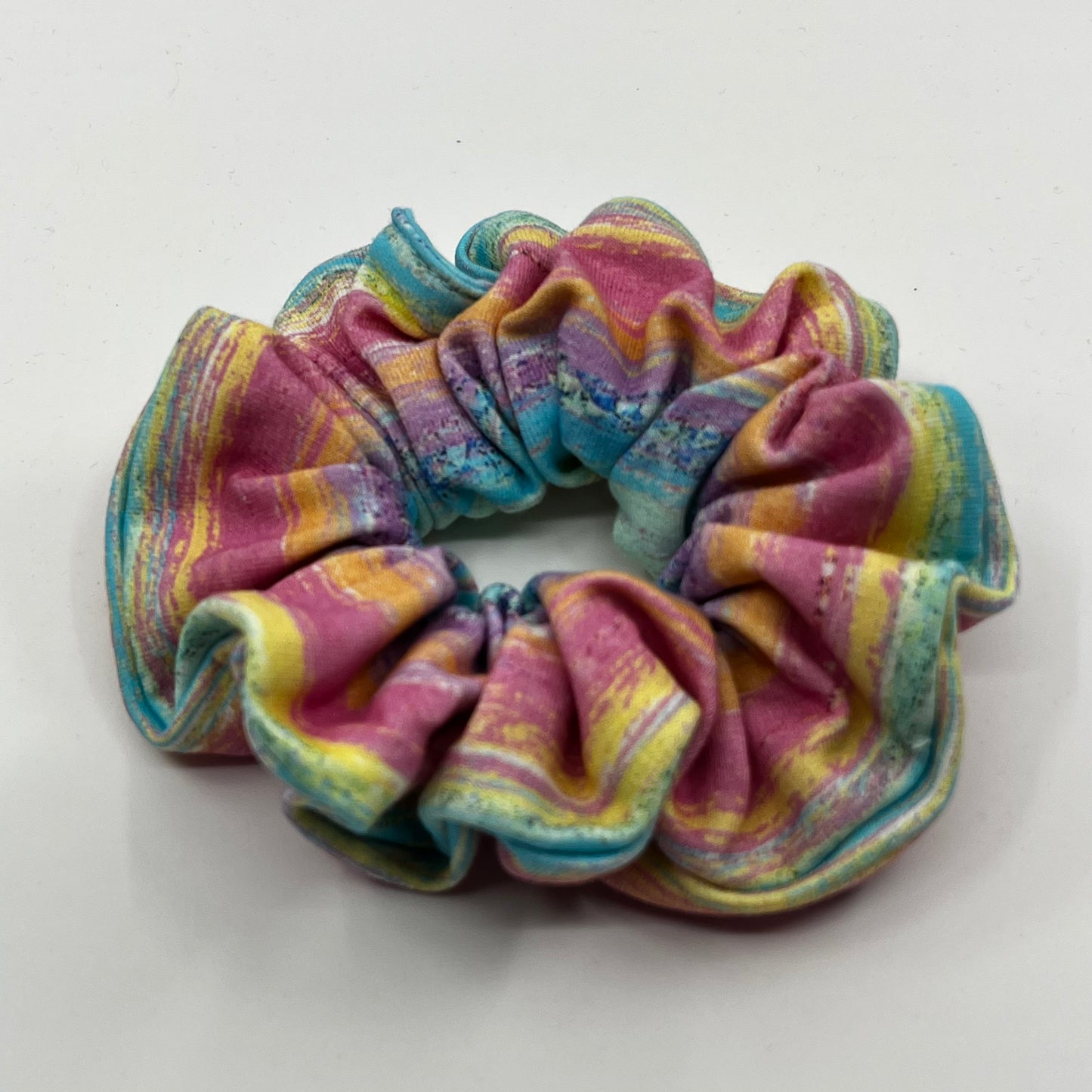 Glitter ränder scrunchie