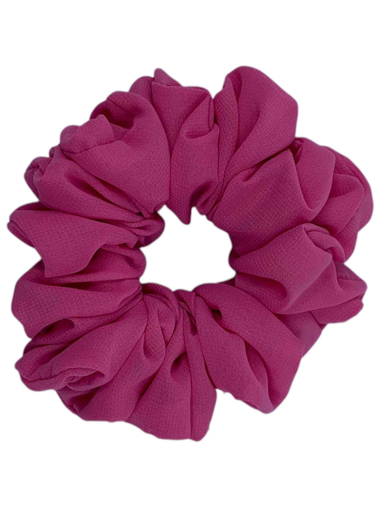 Rosa chiffong scrunchie