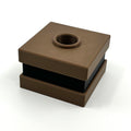 Ljusstake brun/svart liquorice