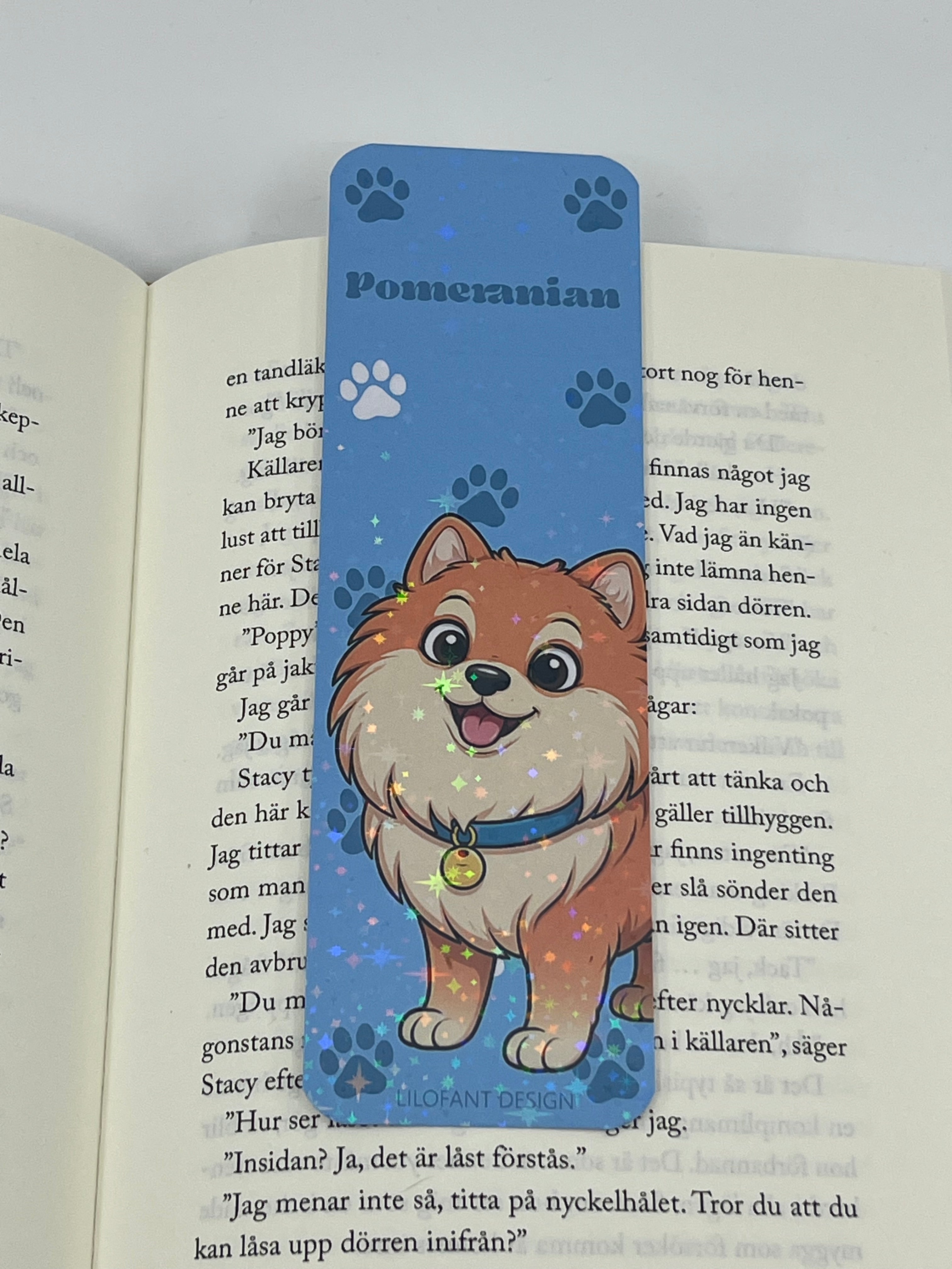 Pomeranian bokmärke