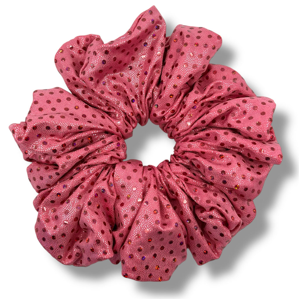 Rosa glitter XXL scrunchie - Lilofant Design