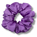 lila classic satin scrunchie