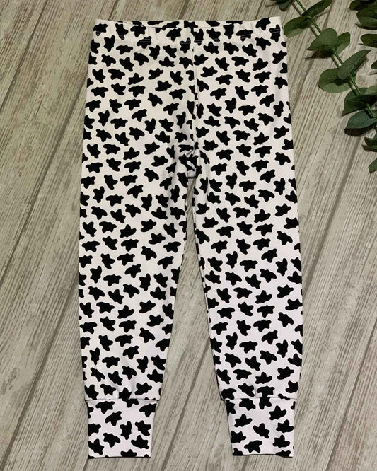 Komönstrade muddbyxor