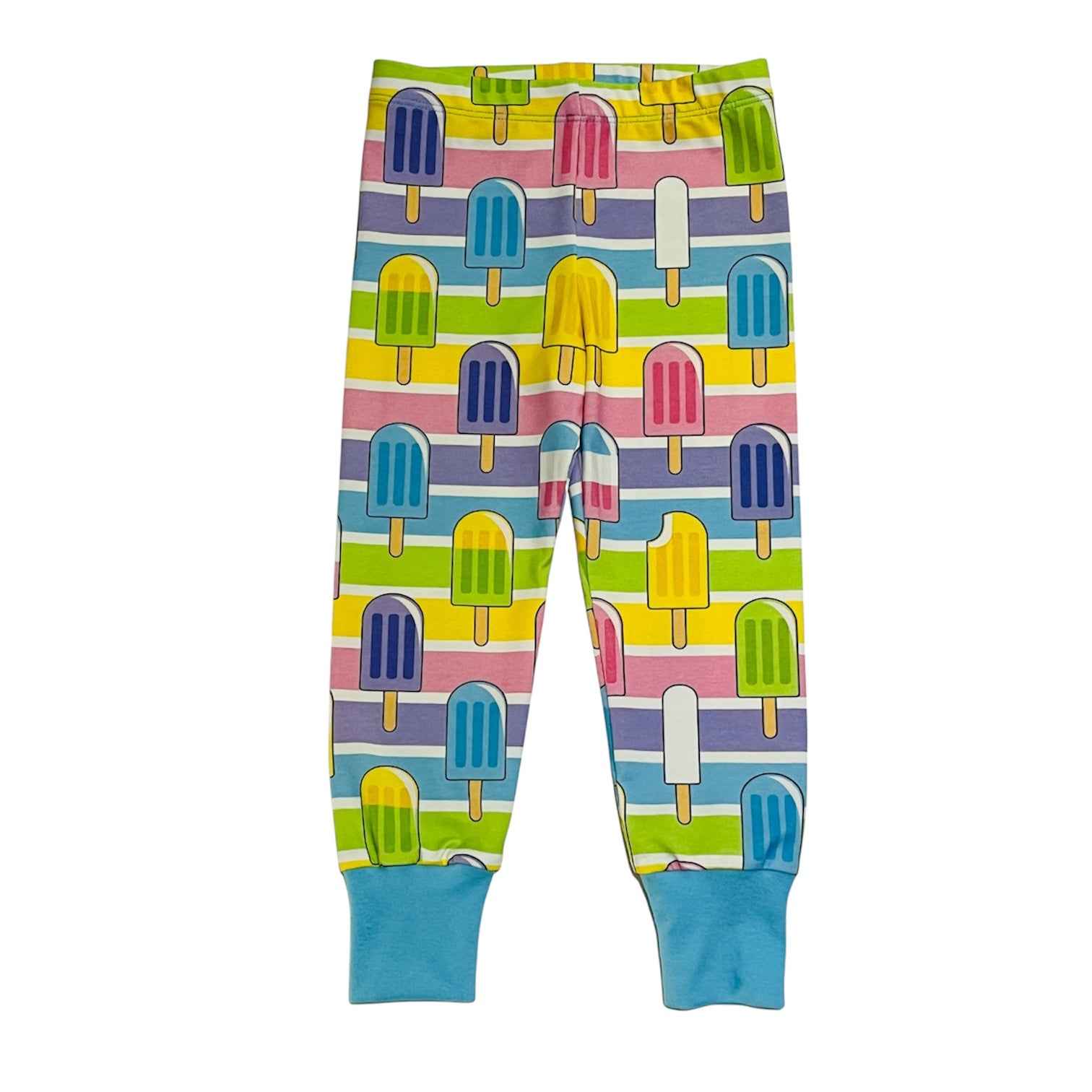 Randiga isglassar muddbyxor