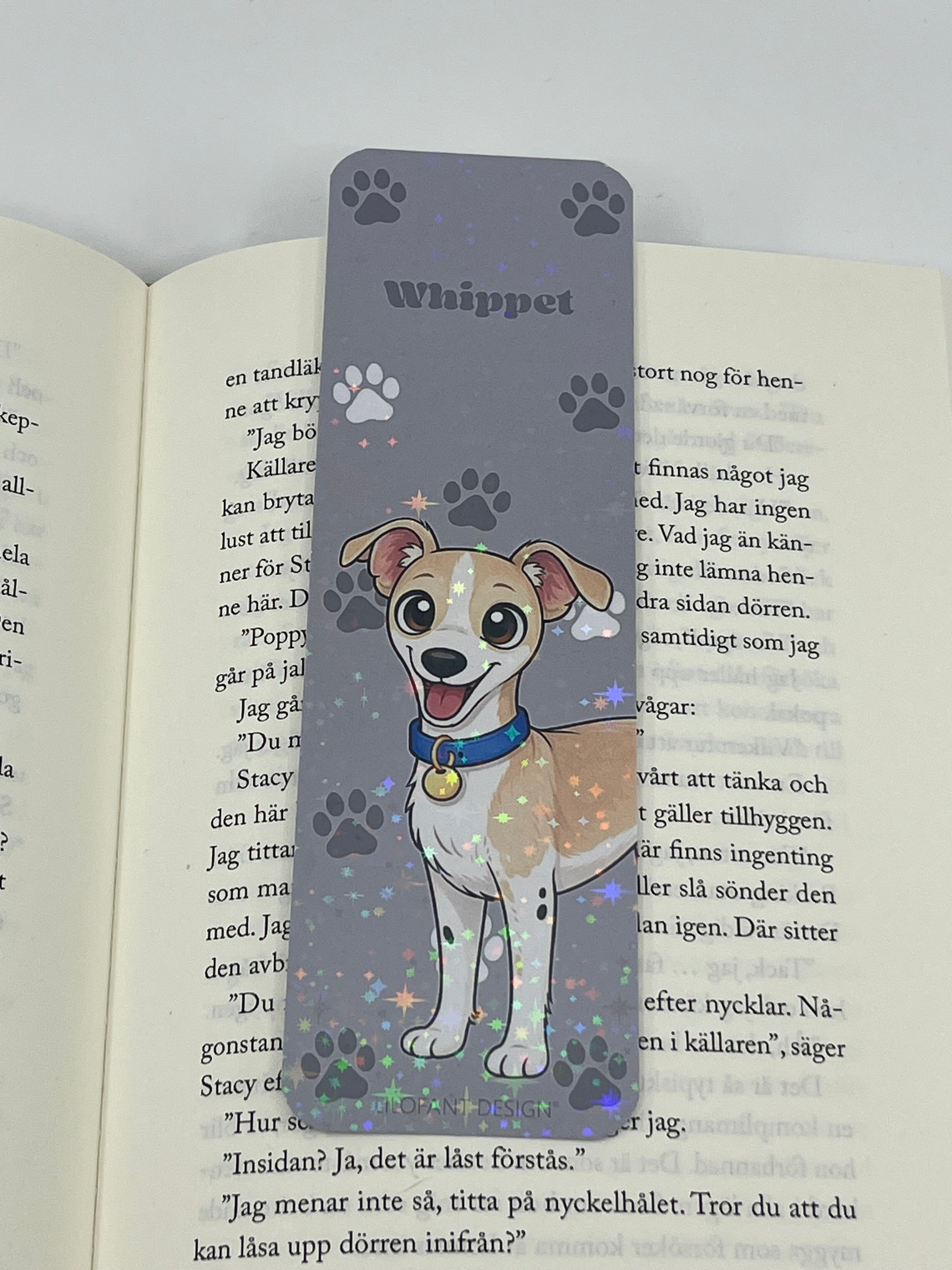 Whippet bokmärke