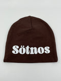 Brun sötnos mössa (48/50)