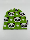 Grön panda mössa (44/46)