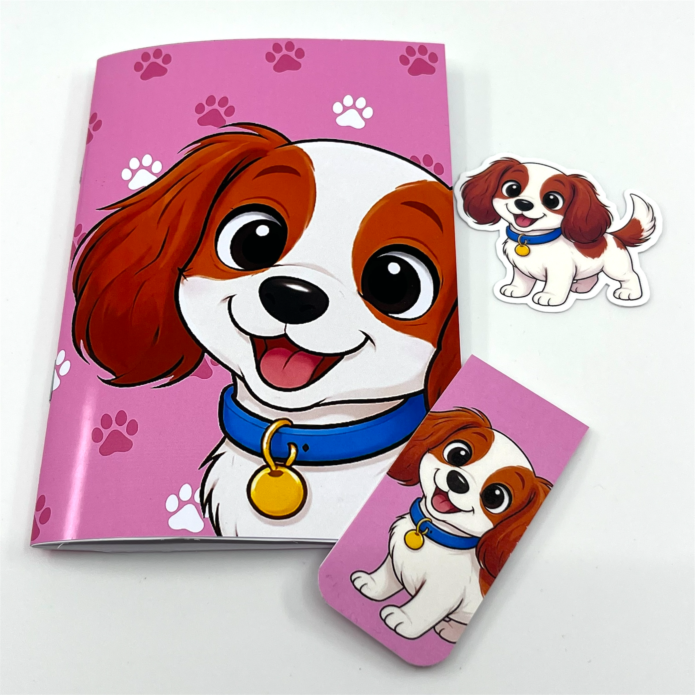 Cavalier king charles spaniel bokmärke