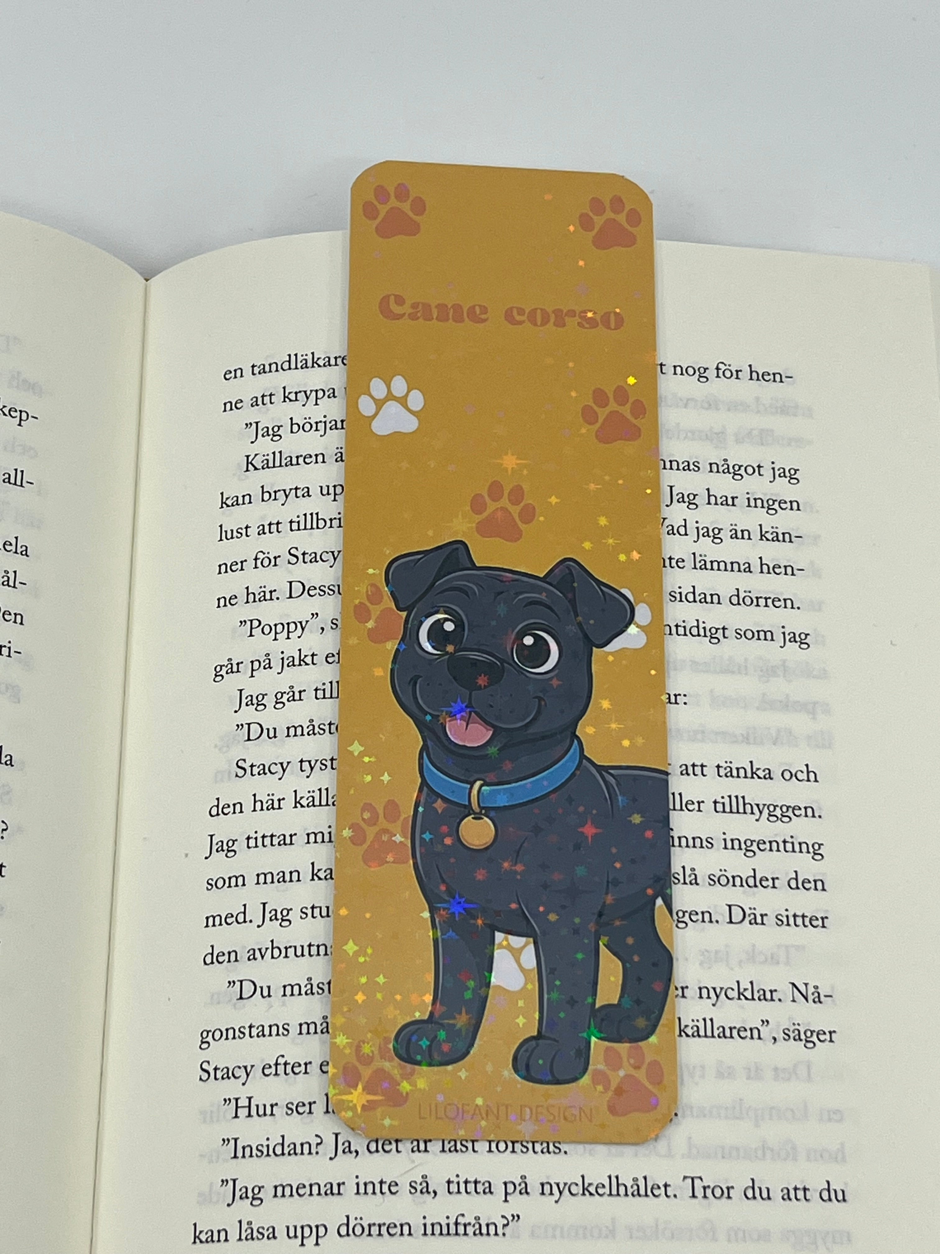 Cane corso bokmärke