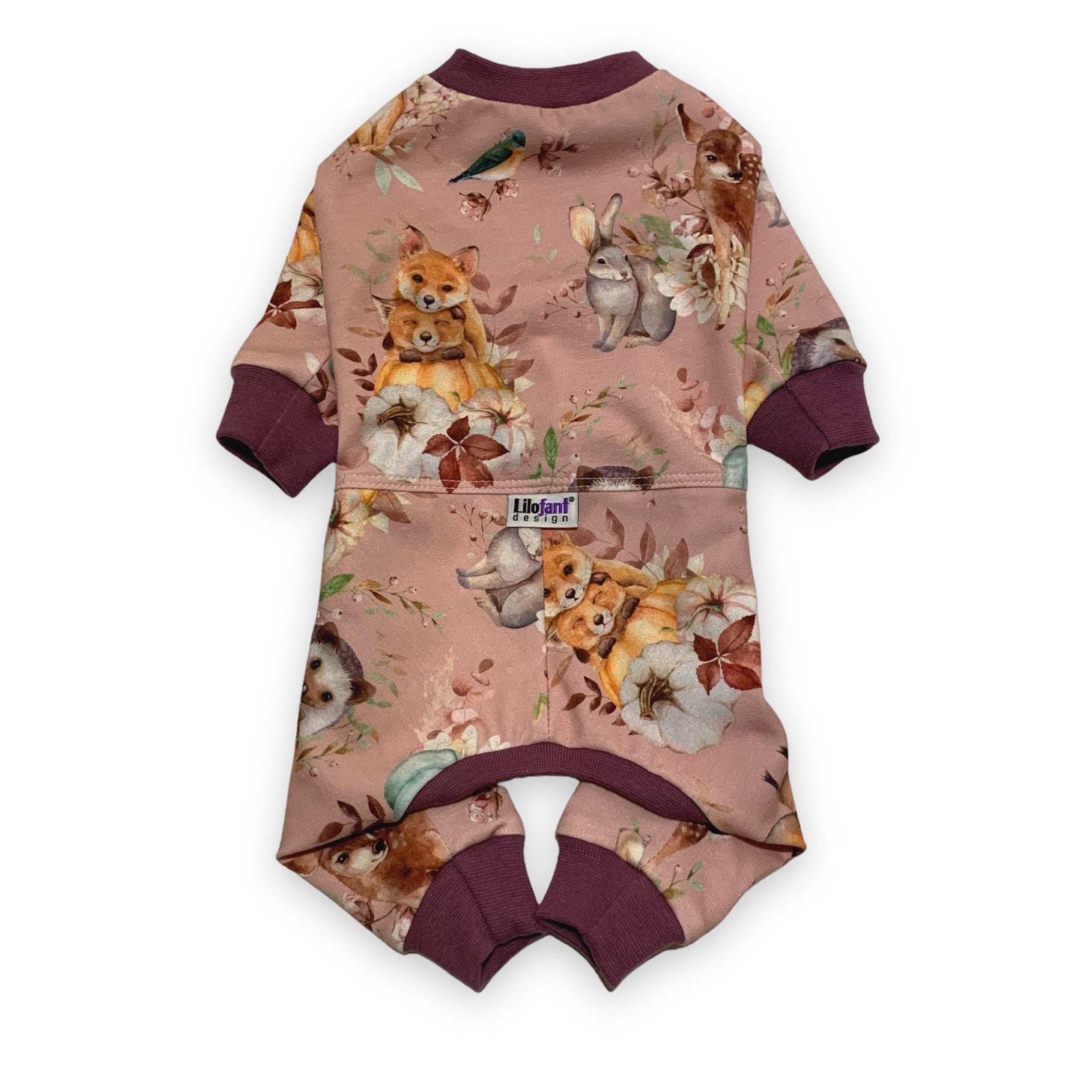 Skogsdjur - hundpyjamas