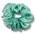 mintgrön classic satin scrunchie