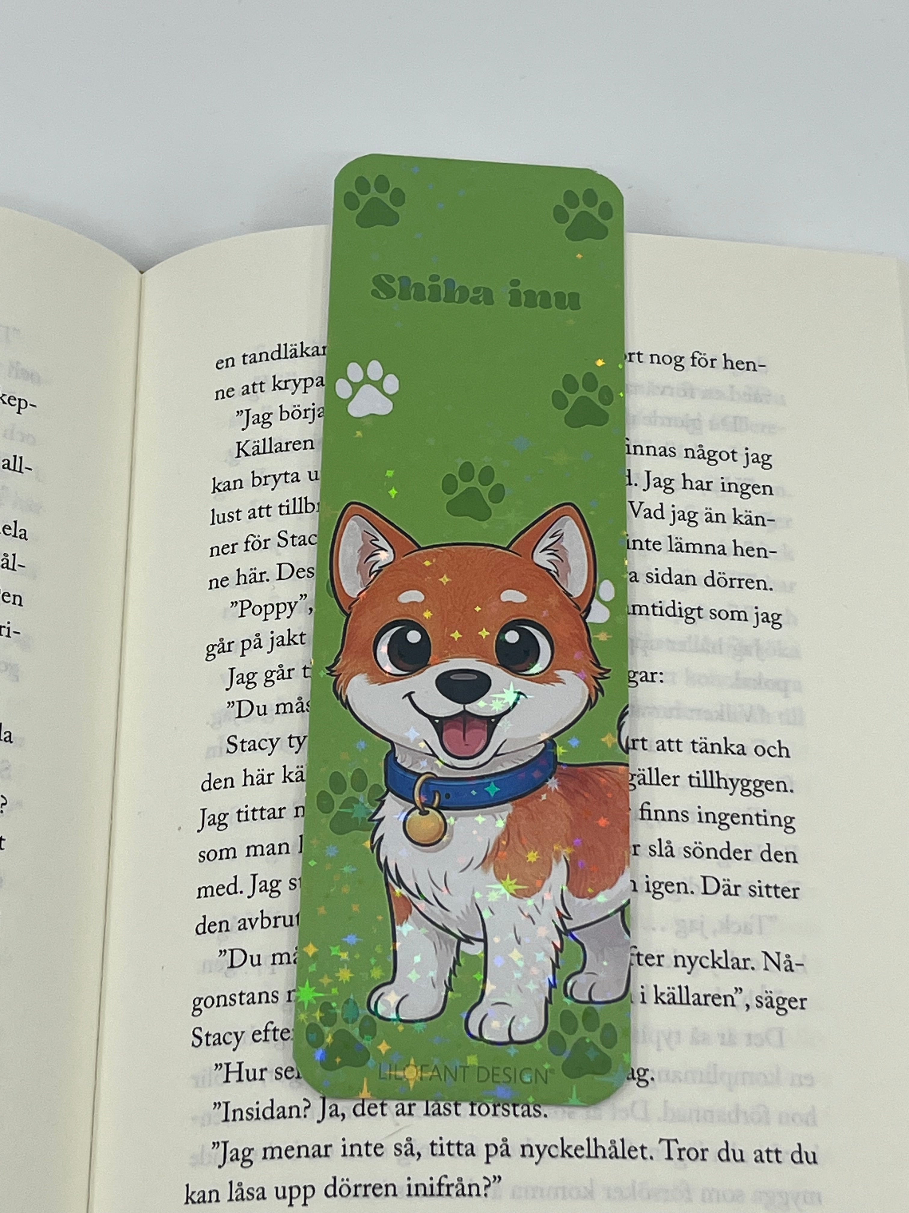 Shiba inu bokmärke