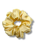 Vanilj classic satin scrunchie