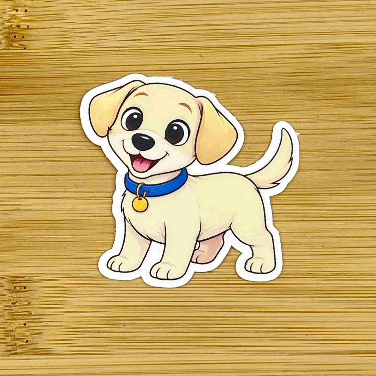 Labrador retriever klistermärke - Lilofant Design