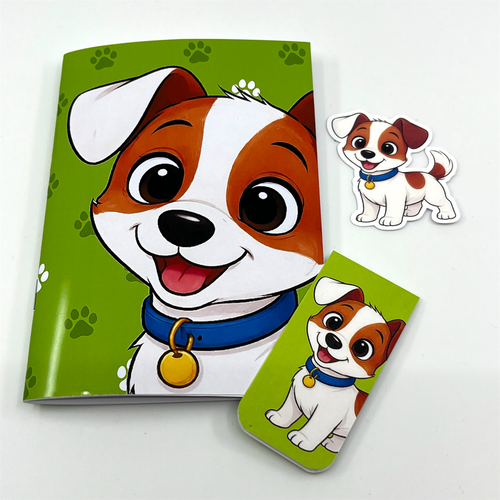 Jack russell terrier släthårig bokmärke