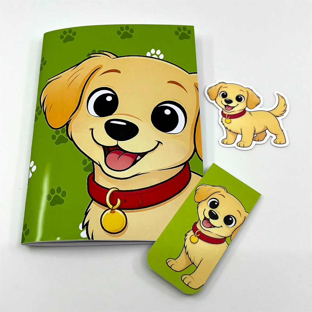 Golden retriever sticker