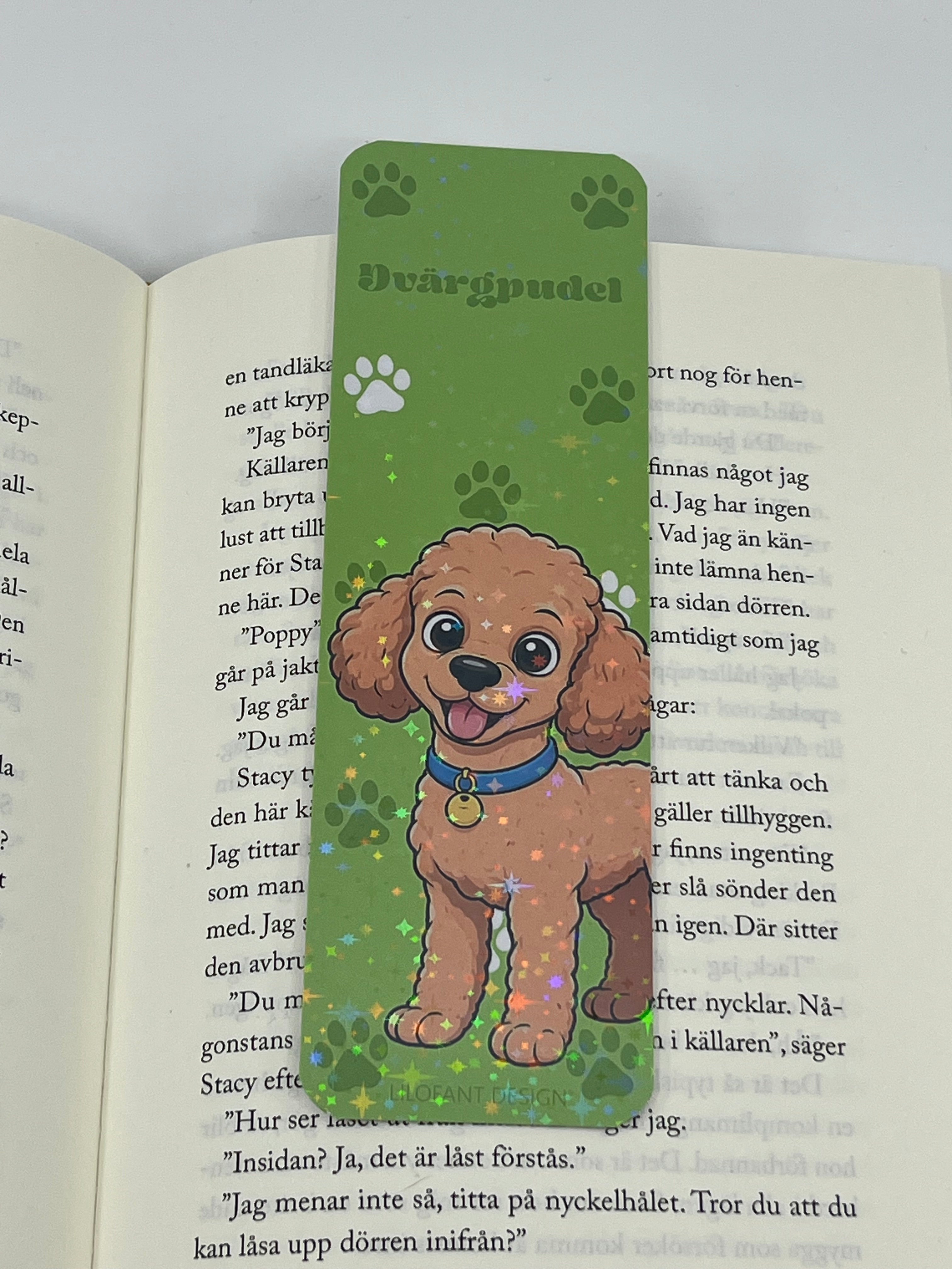 Dvärgpudel bokmärke