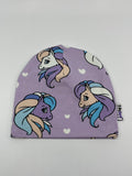 Lila ponies mössa (44/46)