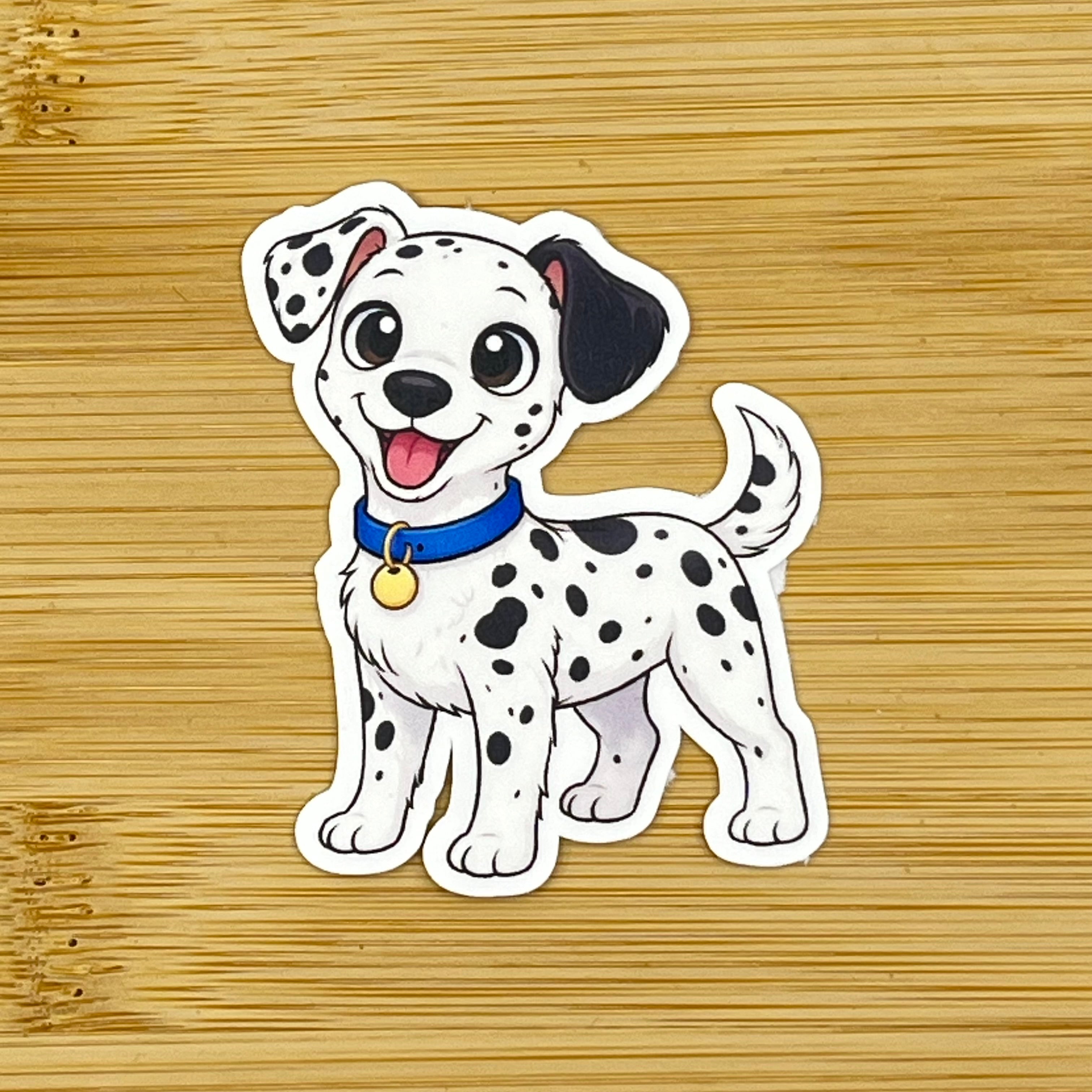 Dalmantiner klistermärke