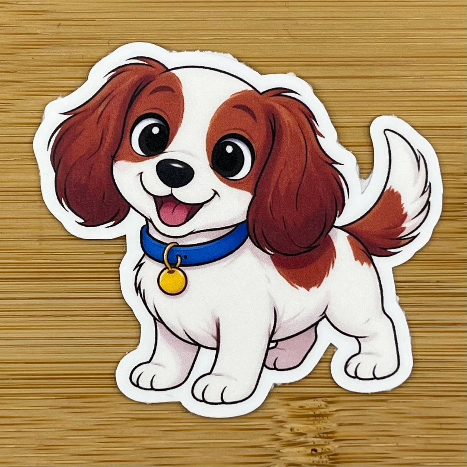 Cavalier king charles spaniel sticker
