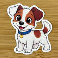 Jack russell terrier släthårig sticker