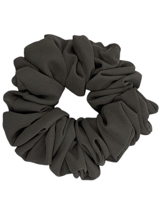 Brun chiffong scrunchie - Lilofant Design