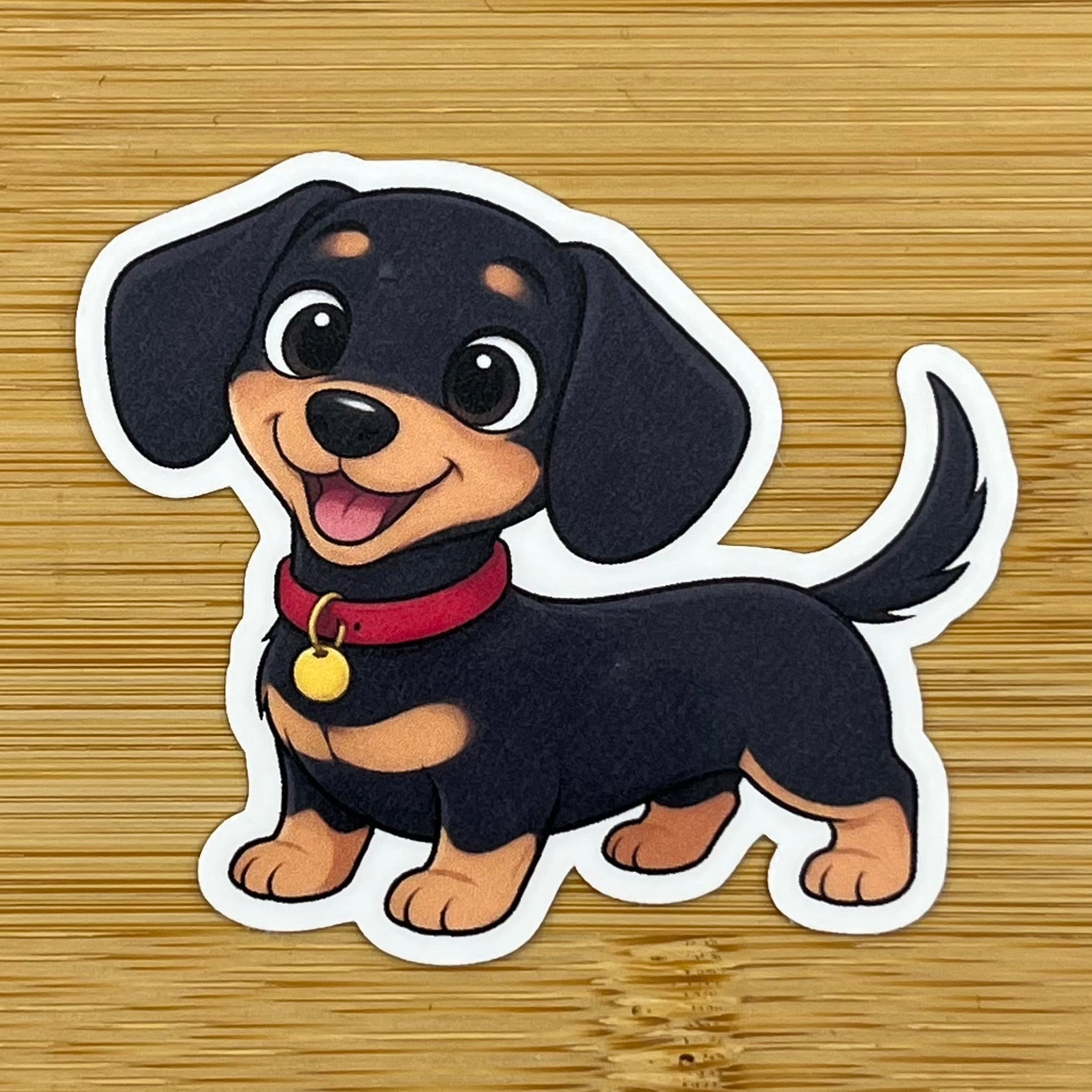 Tax korthårig sticker