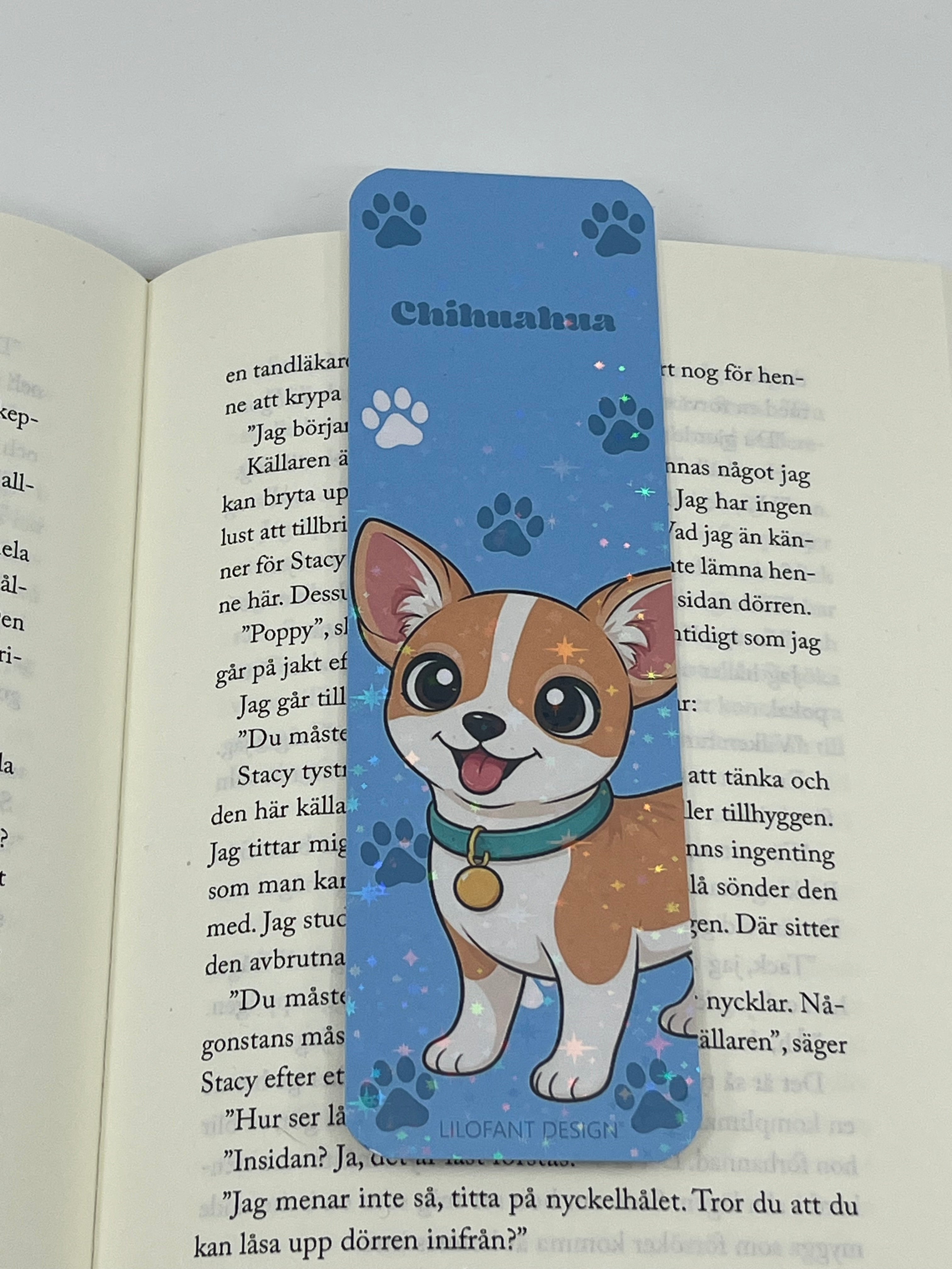 Chihuahua korthårig bokmärke
