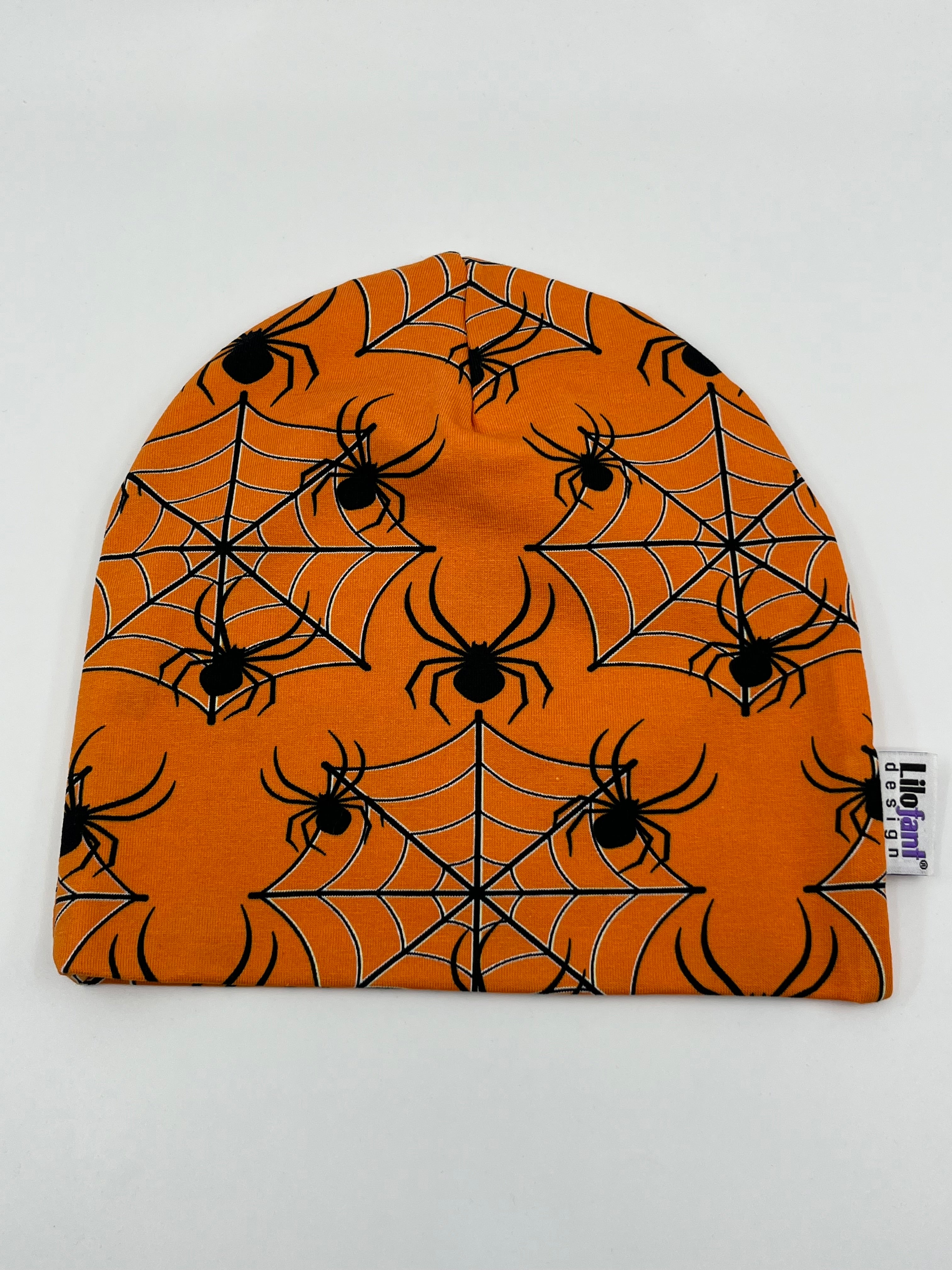 Orange spindlar mössa (48/50) (52/54)