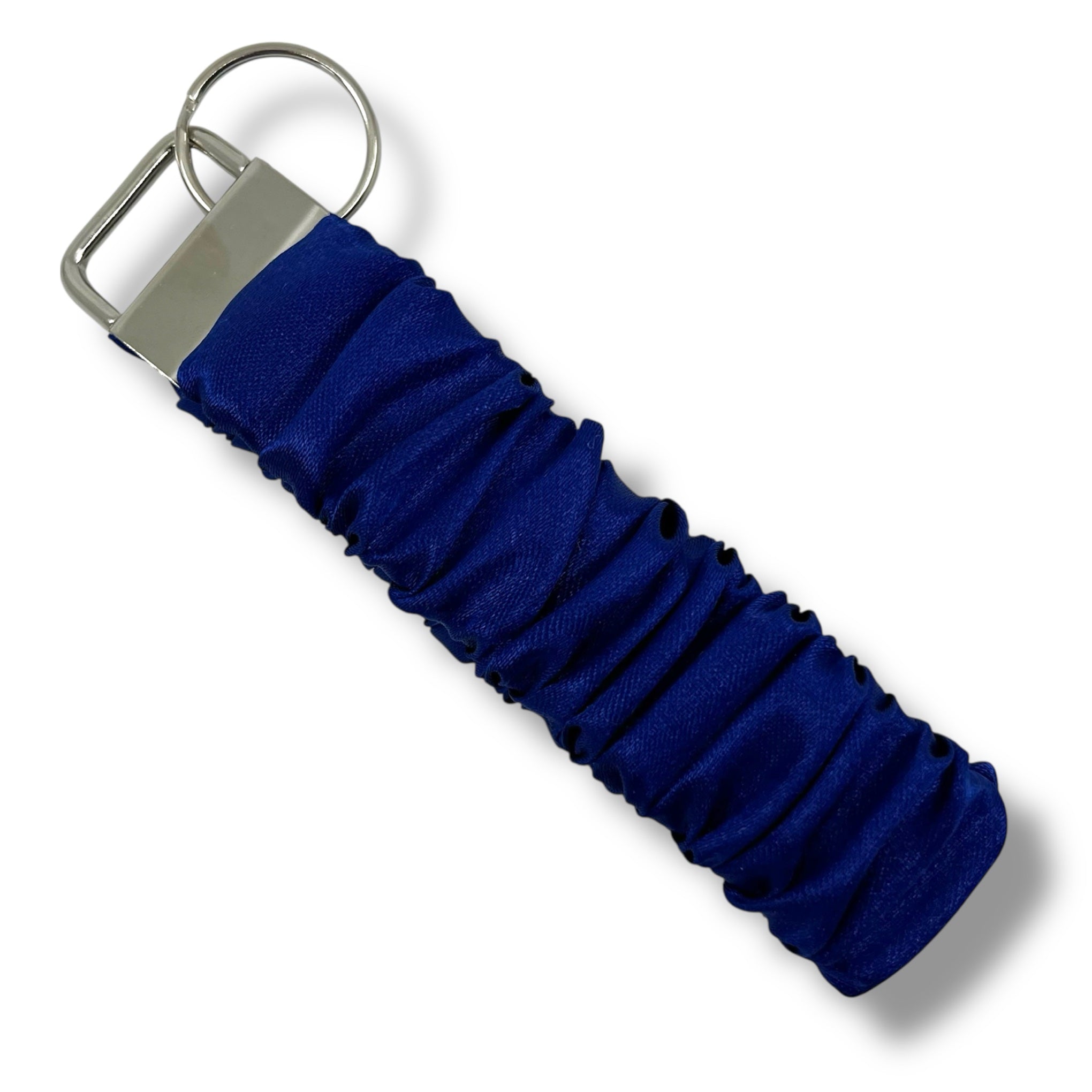 Kornblå scrunchie nyckelring - Lilofant Design