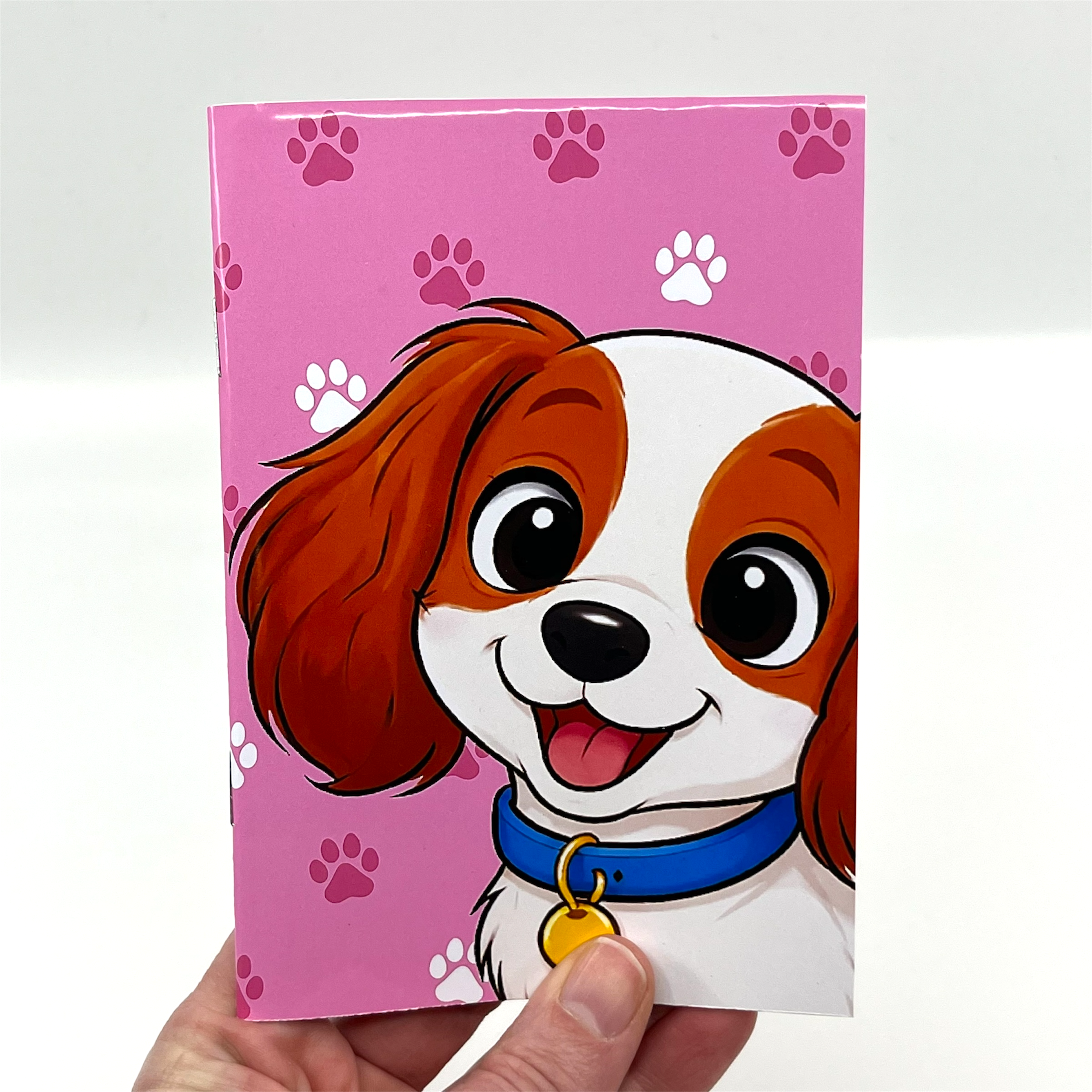 Cavalier king charles spaniel - anteckningsbok A5
