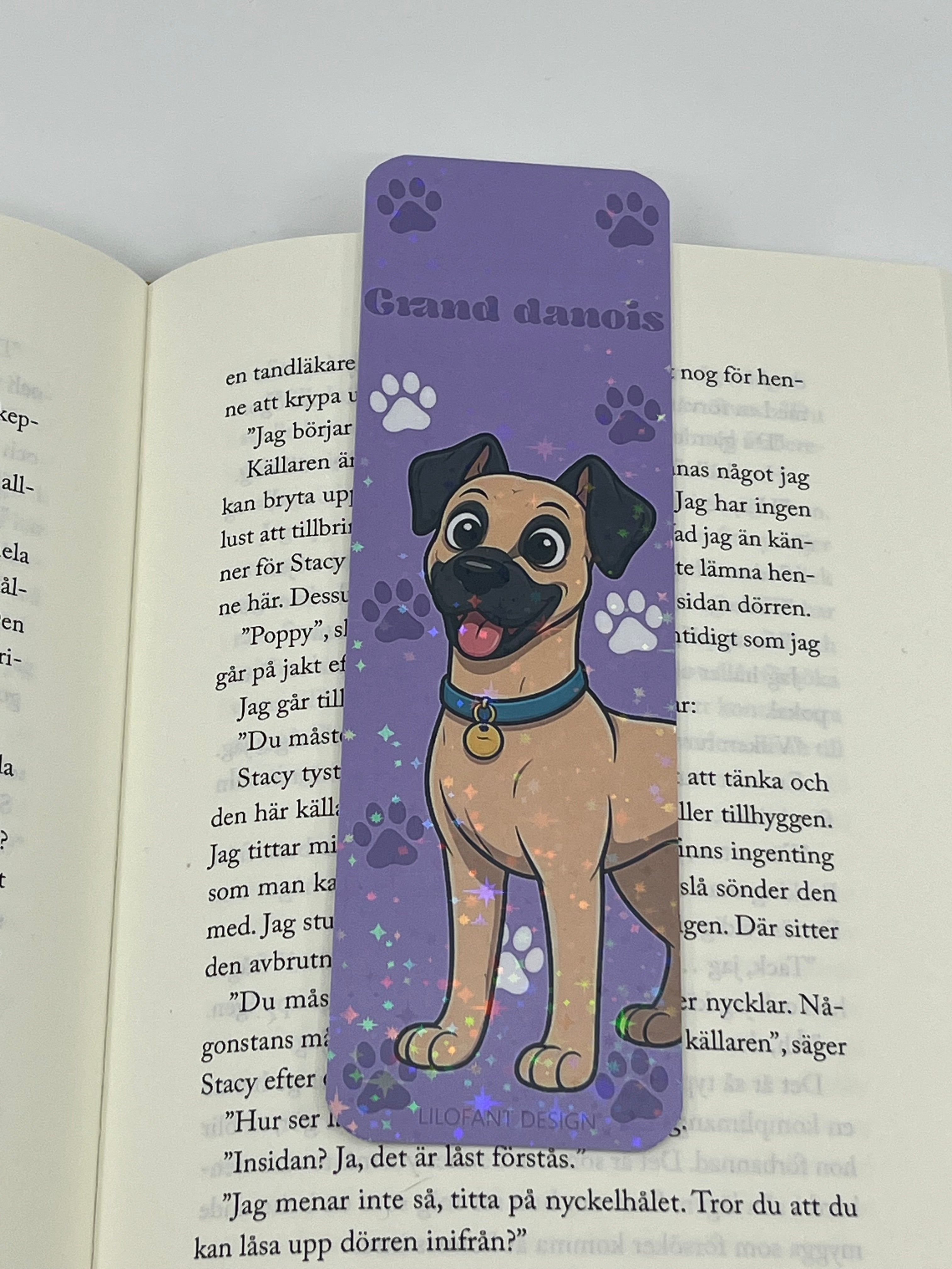 Grand danois bokmärke