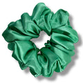 grön classic satin scrunchie