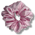 ljusrosa classic satin scrunchie