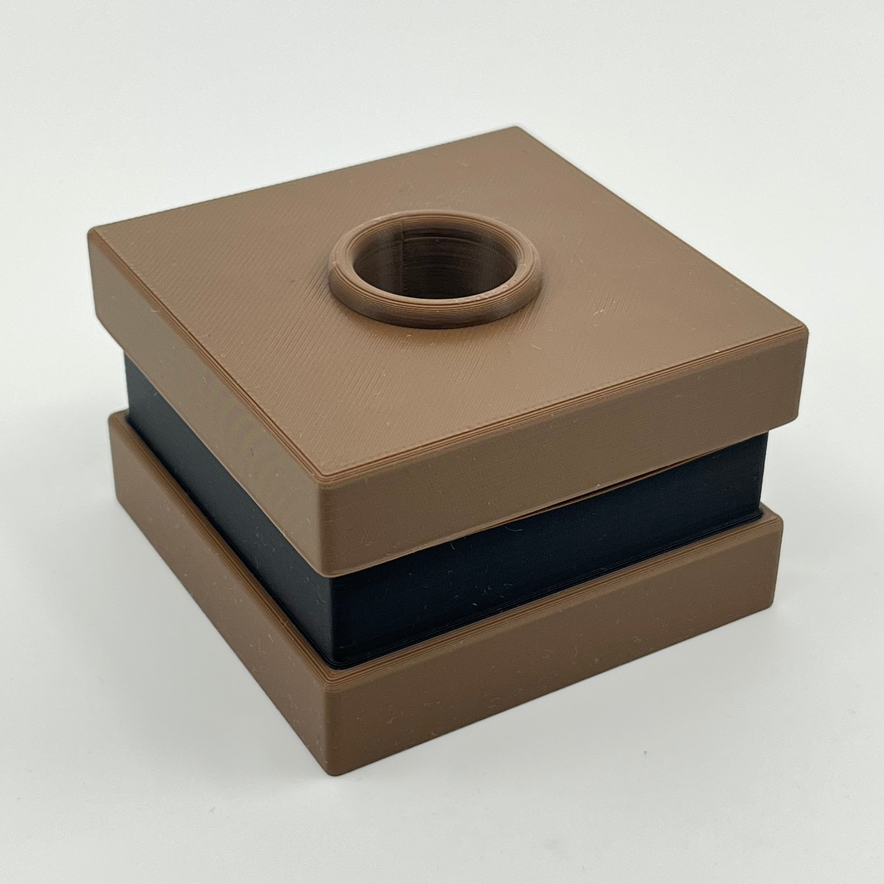 Ljusstake brun/svart liquorice