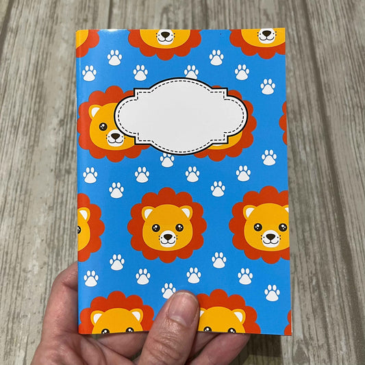 Leo the lion A6 anteckningsbok