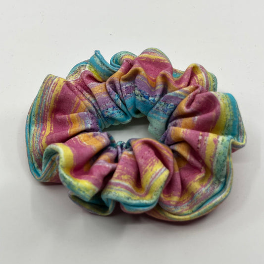Glitter ränder scrunchie