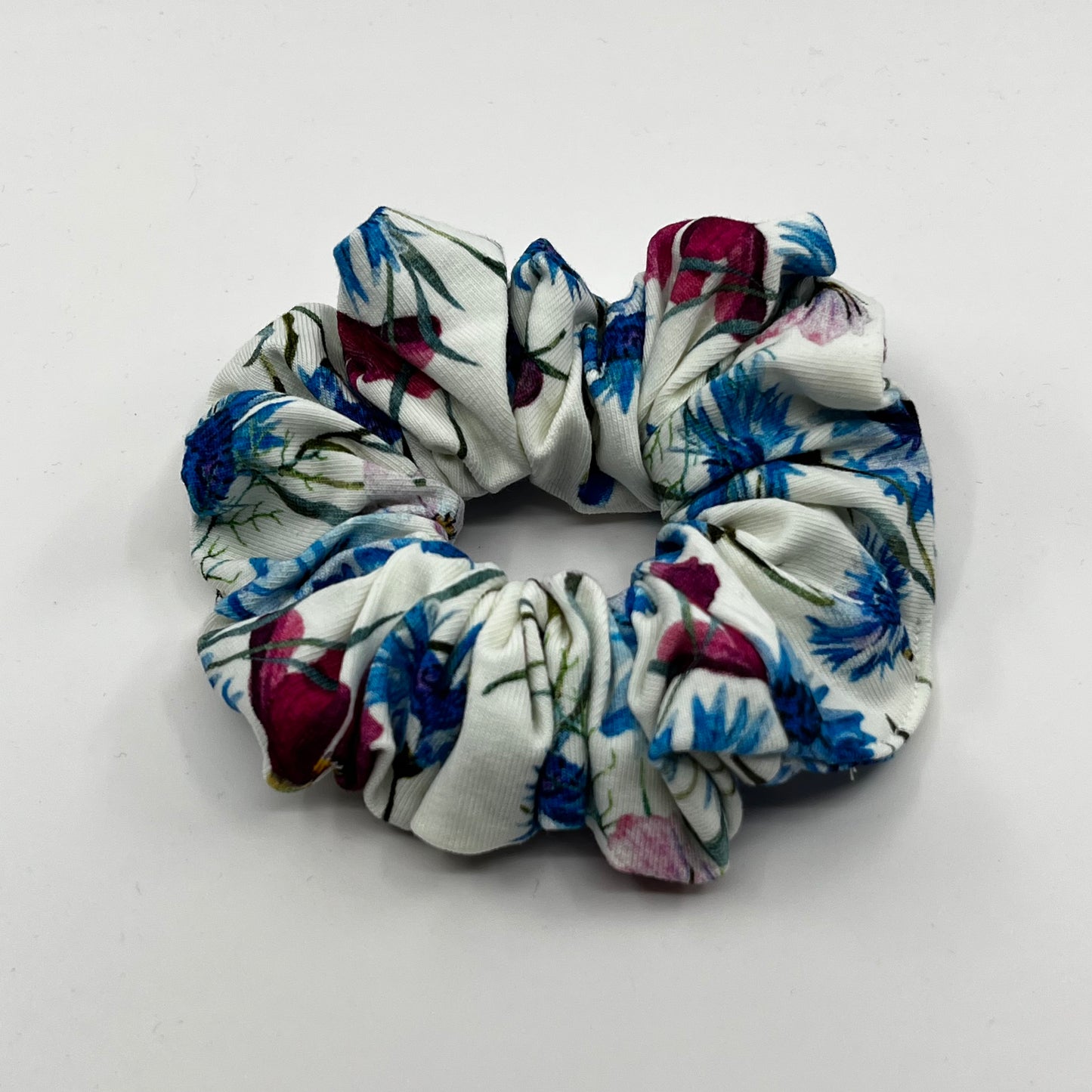 Blåklint scrunchie