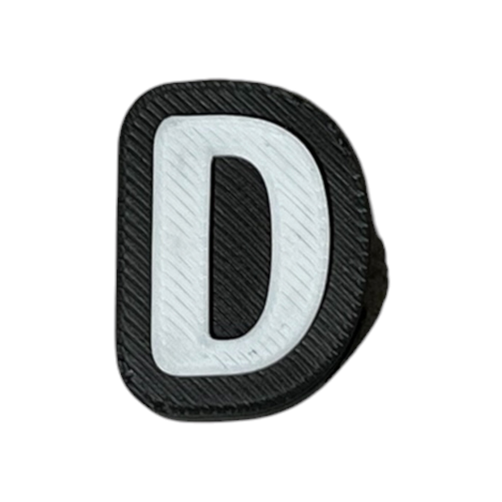 D (halsbandsbokstav) 20mm