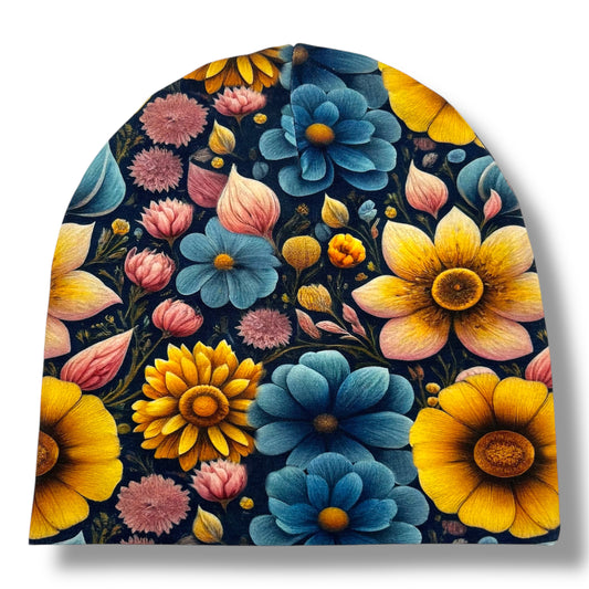 Blommor mössa