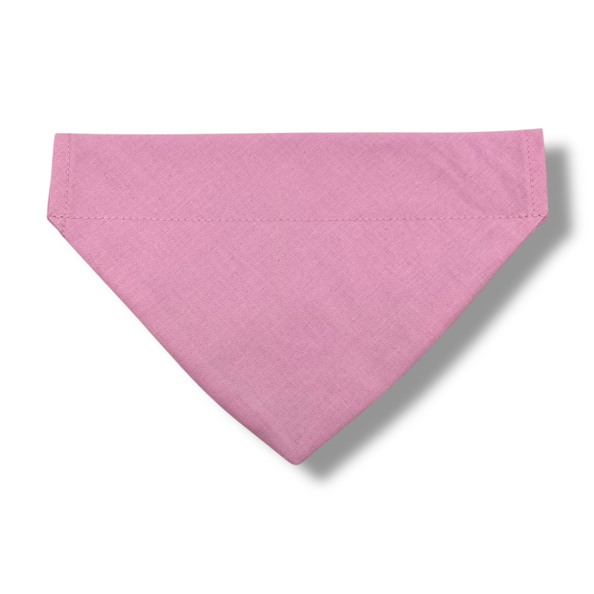 Rosa hjärta bandana med namn