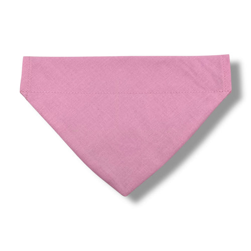 Rosa hjärta bandana med namn