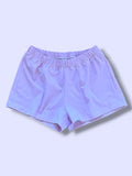 Ljusrosa med små vita prickar - pyjamasshorts (X-small)