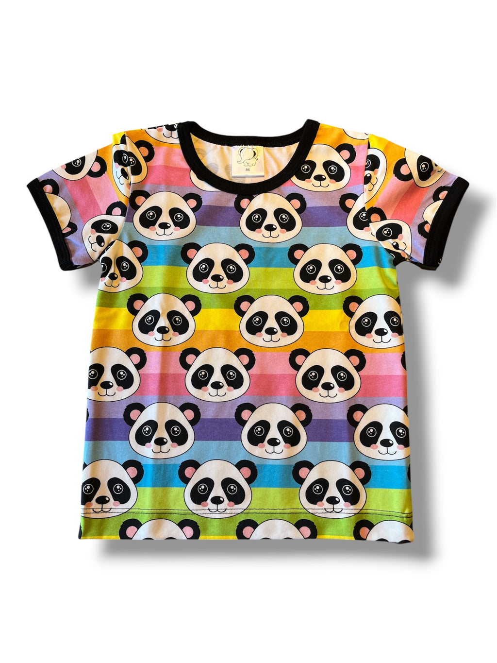 Karamellpanda - t-shirt (80) (86) (116) (122)