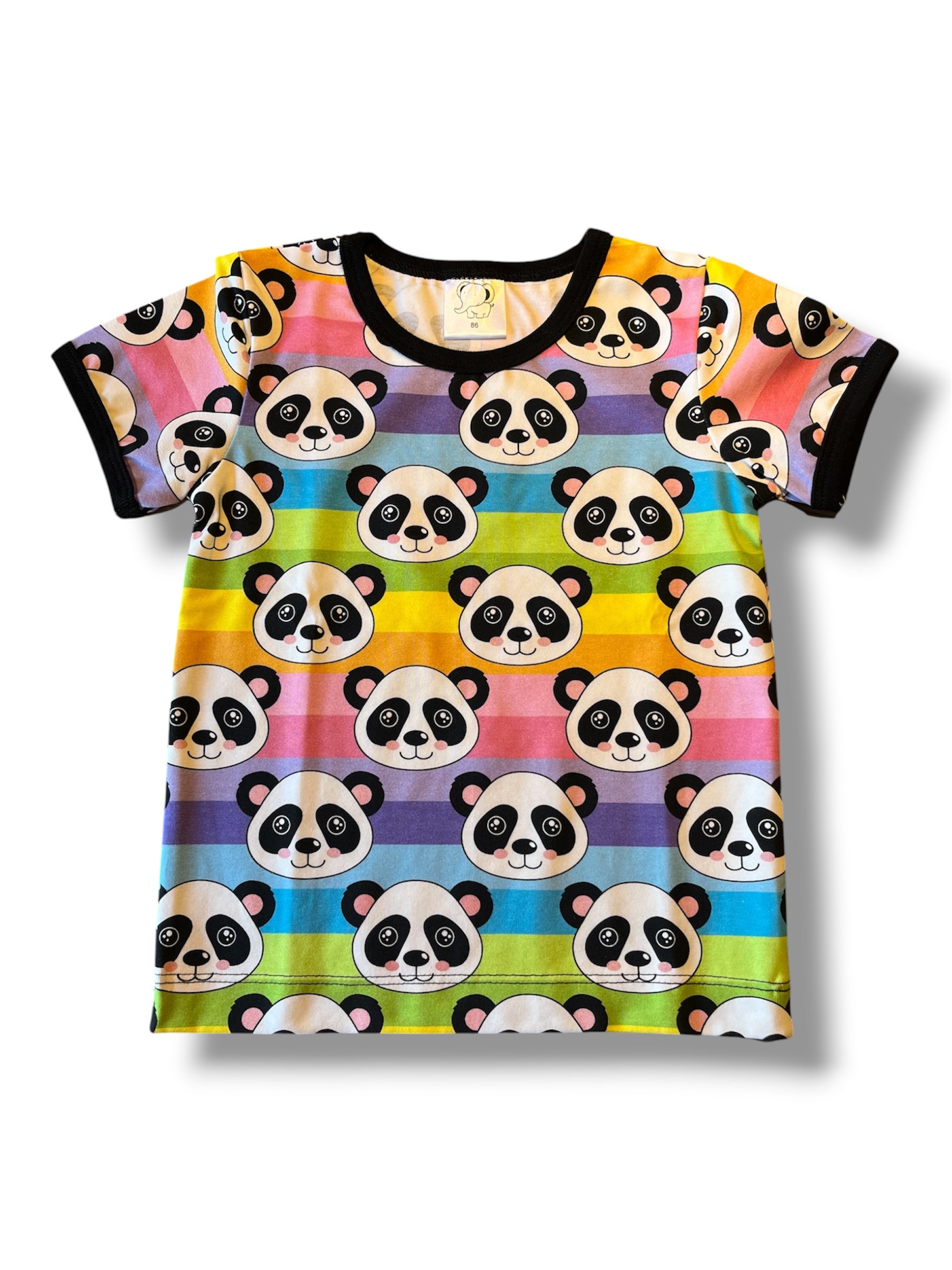 Karamellpanda - t-shirt (80) (86) (116) (122)