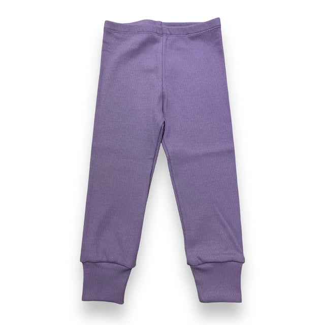 Lavendel ribbade muddbyxor