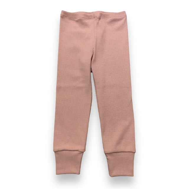 Aprikos ribbade muddbyxor